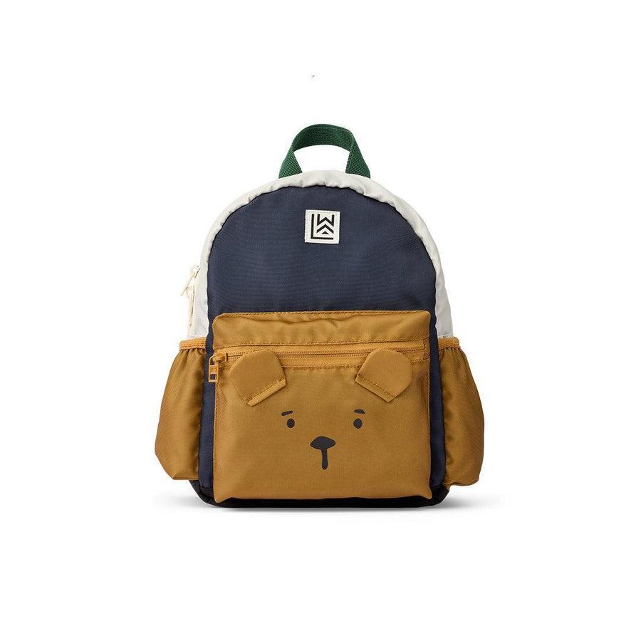 Liewood Andreas Bear Backpack - Classic Navy Multi Mix-Children's Backpacks-Classic Navy Multi Mix-One size | Natural Baby Shower