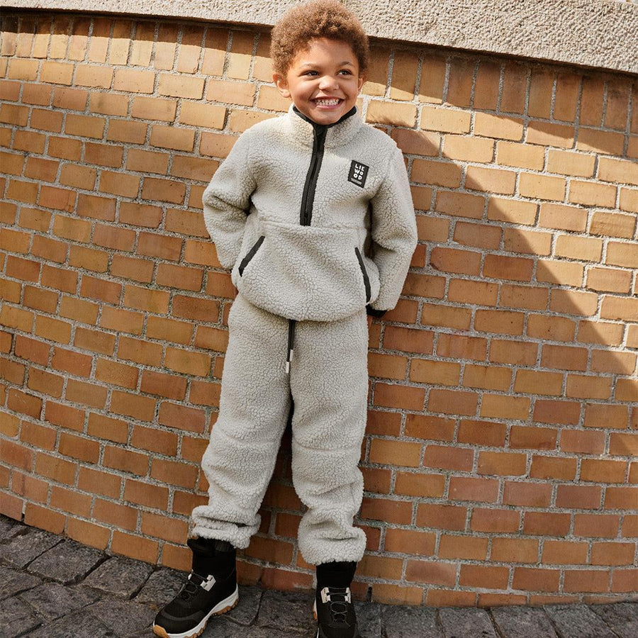 Liewood Balou Pile Sweatshirt - Mist-Jumpers + Sweatshirts-Mist-104 | Natural Baby Shower