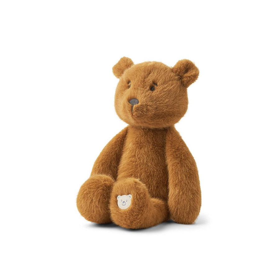 Liewood Berto Bear Teddy - Golden Caramel-Soft Toys-Golden Caramel- | Natural Baby Shower