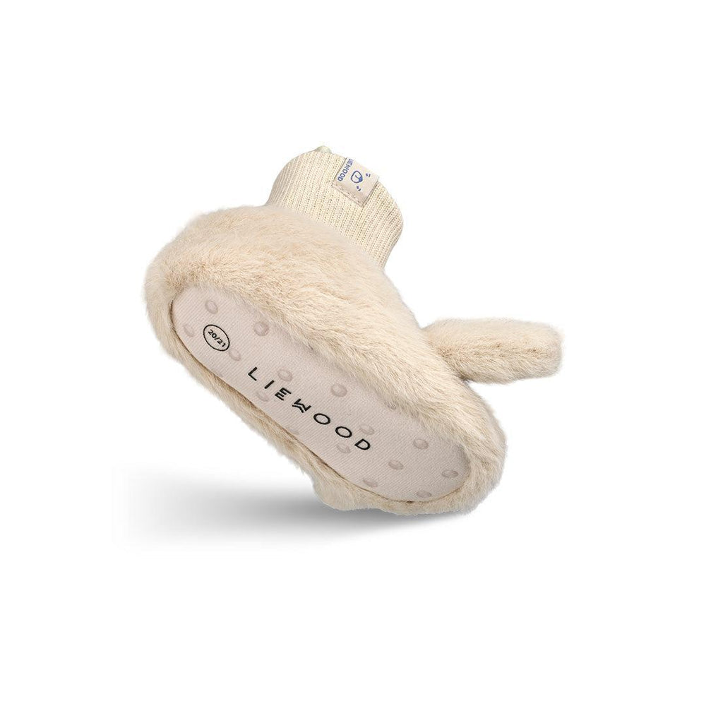 Liewood Beth Rabbit Plush Slippers - Mist-Slippers-Mist-16/17 | Natural Baby Shower