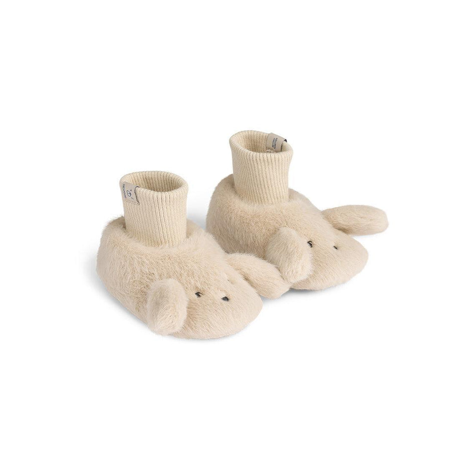 Liewood Beth Rabbit Plush Slippers - Mist-Slippers-Mist-16/17 | Natural Baby Shower