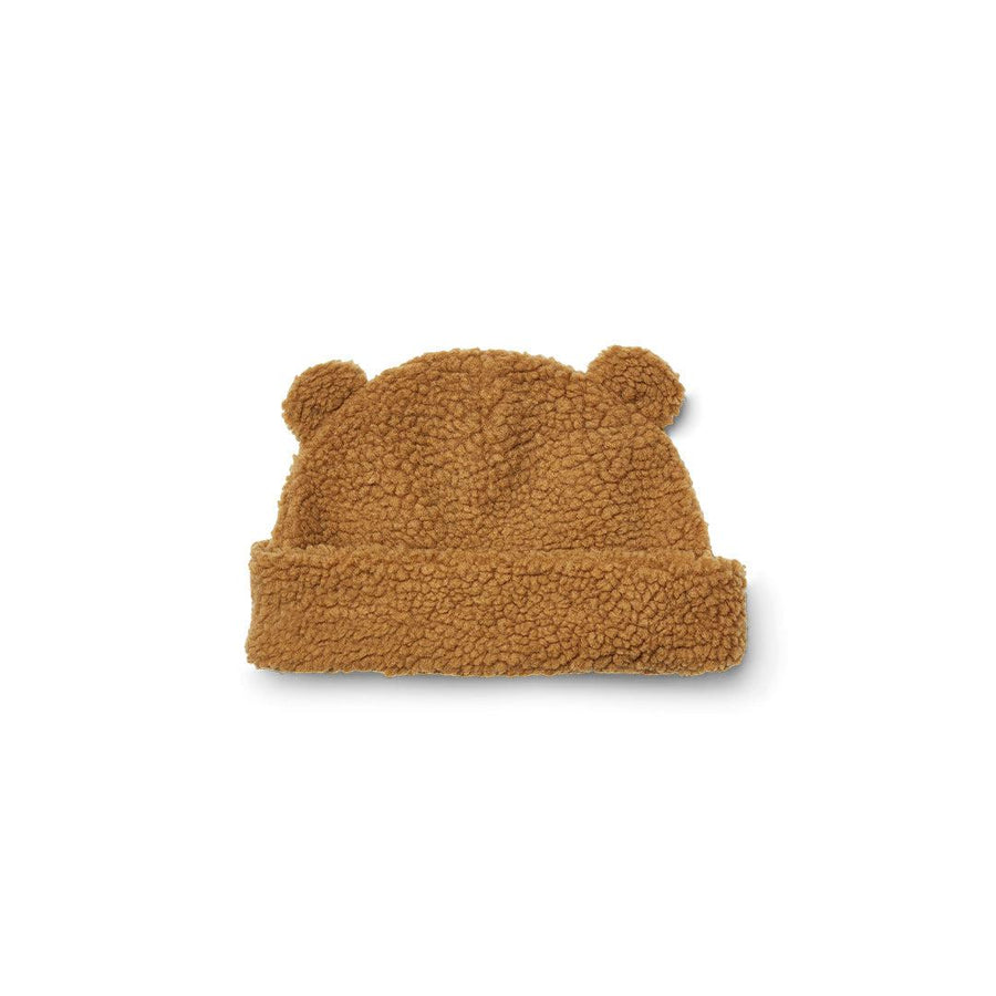 Liewood Bibi Pile Beanie - Golden Caramel-Hats-Golden Caramel-6-9m | Natural Baby Shower