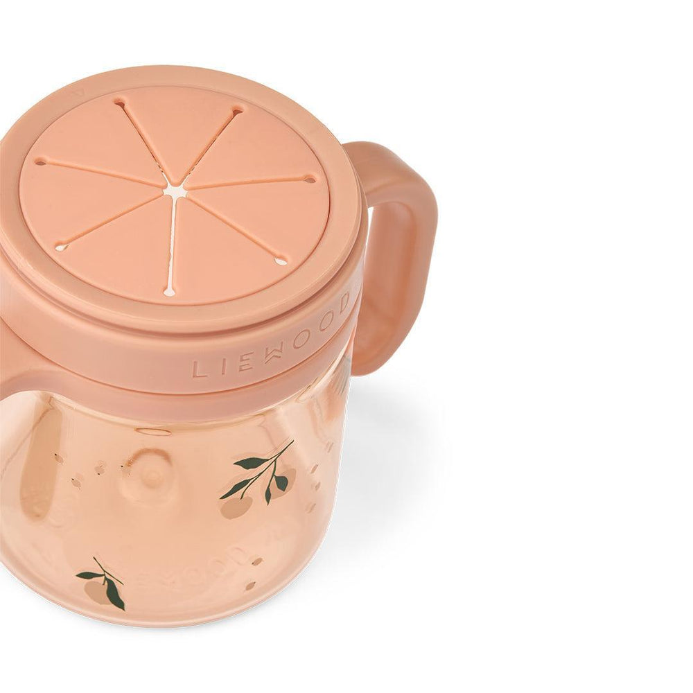 Liewood Enyo Snack Cup - Peach / Sea Shell-Cups-Peach / Sea Shell-One size | Natural Baby Shower
