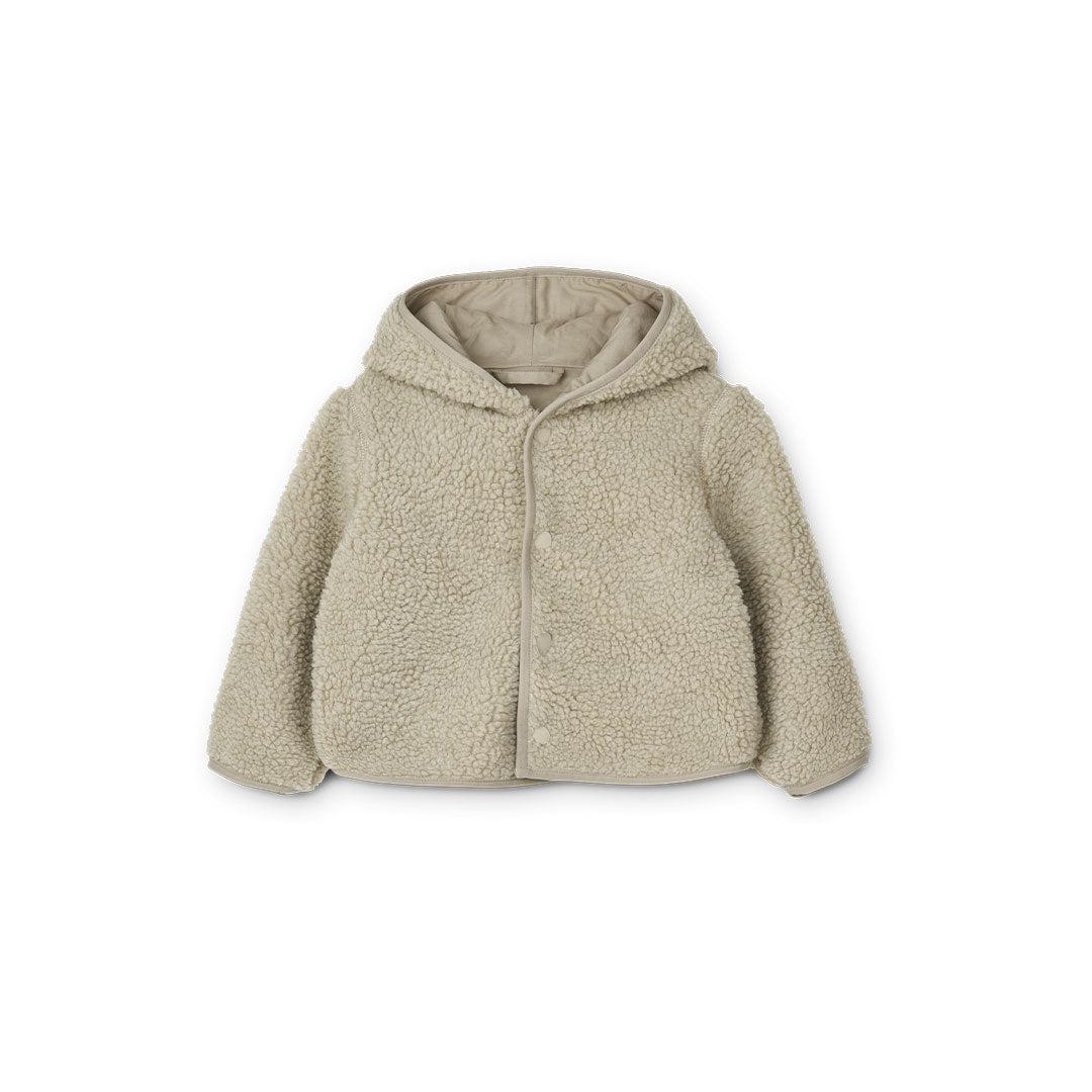 Liewood Inge Pile Jacket - Mist-Coats-Mist-74 | Natural Baby Shower