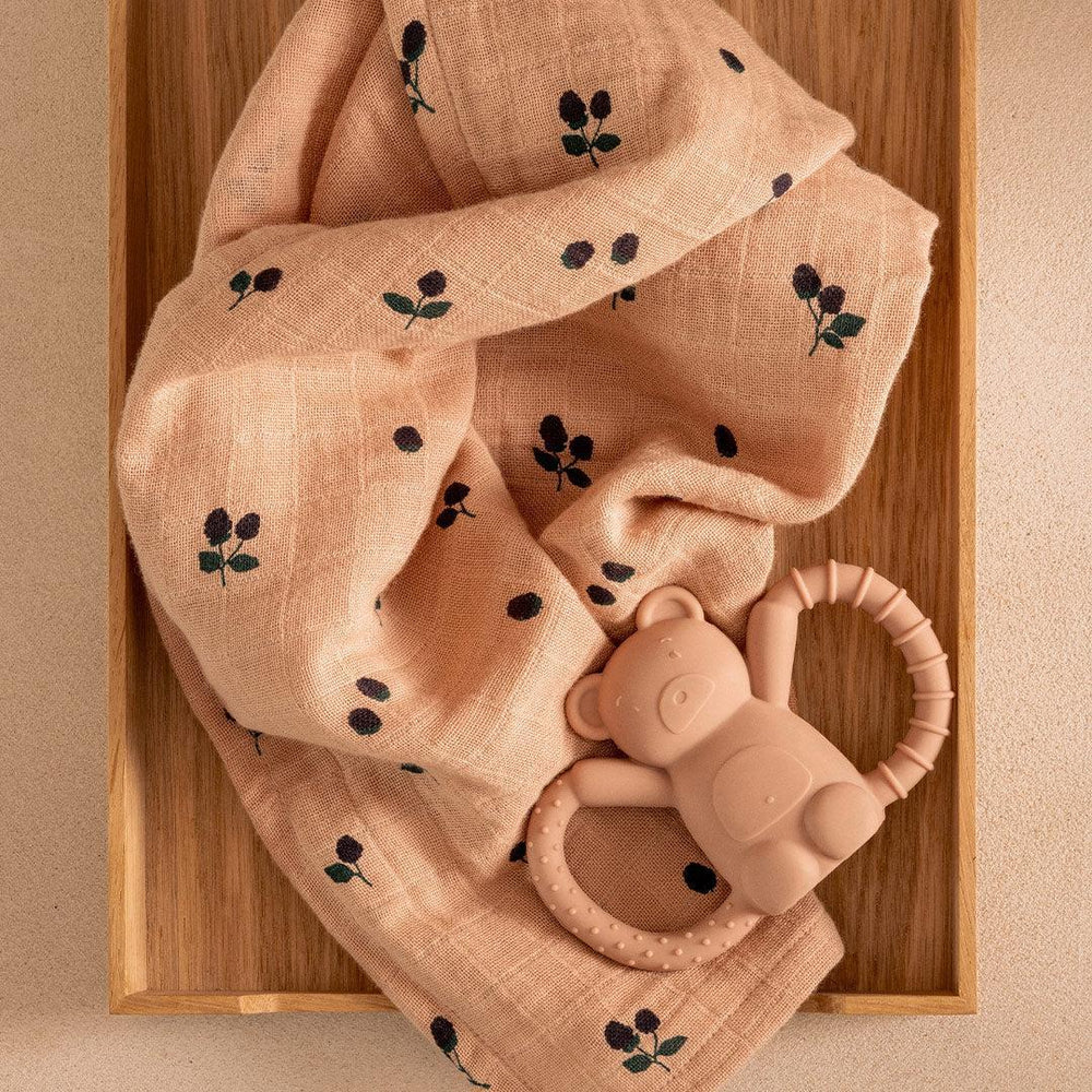 Liewood Magdalene Mr Bear Teether - Pale Tuscany-Teethers-Pale Tuscany-One size | Natural Baby Shower