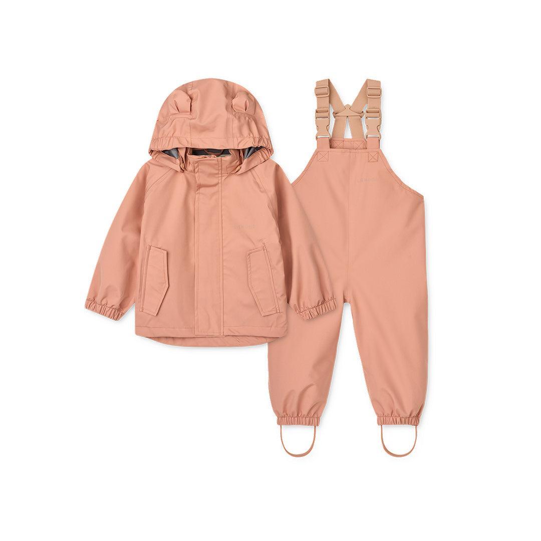 Liewood Manu Rainwear Set - Tuscany Rose-Rainsuits + Sets-Tuscany Rose-104 | Natural Baby Shower