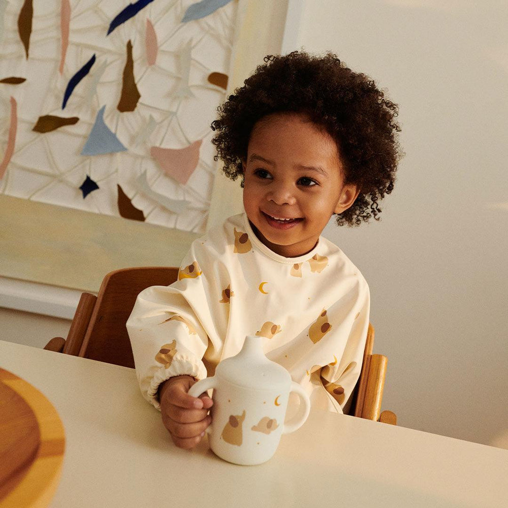 Liewood Neil Sippy Cup - Elephant / Creme De La Creme-Cups-Elephant / Creme De La Creme-One size | Natural Baby Shower