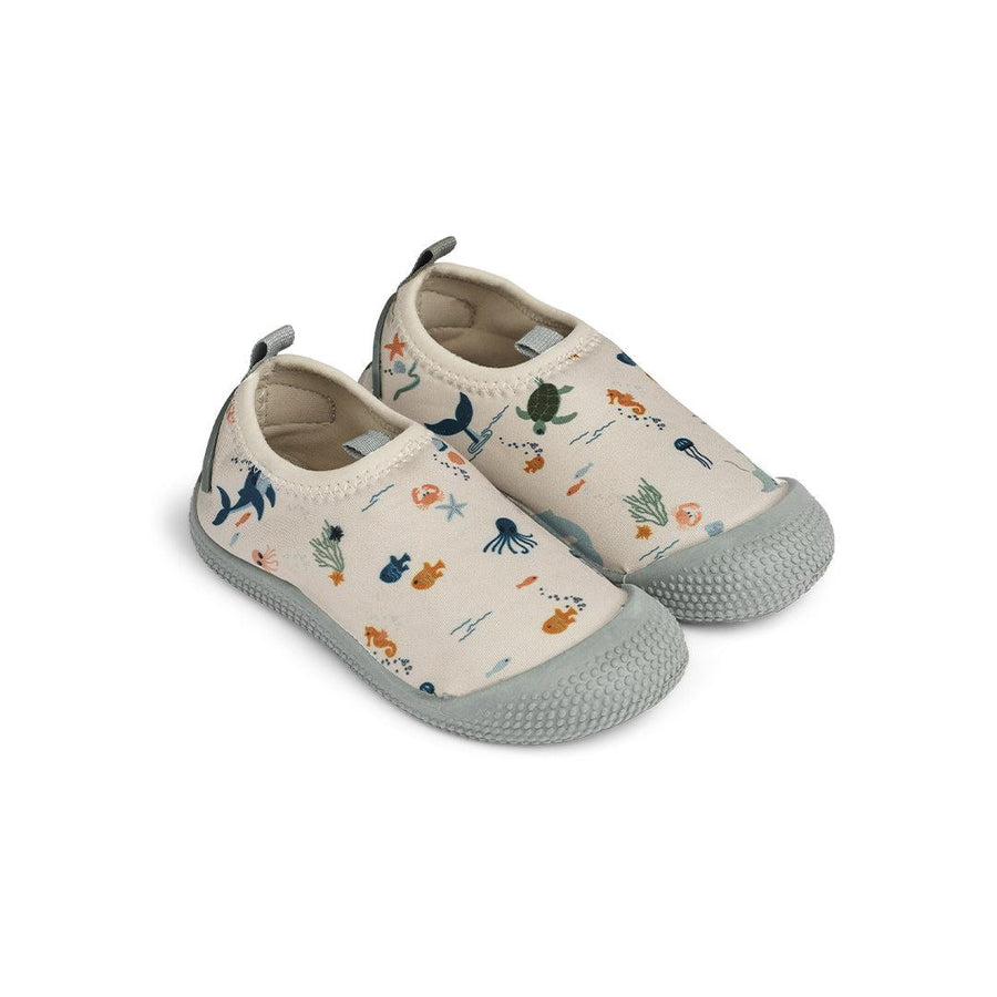 Liewood Sonja Sea Shoe - Sea Creature - Sandy-Swim Shoes-Sea Creature/Sandy-20 | Natural Baby Shower
