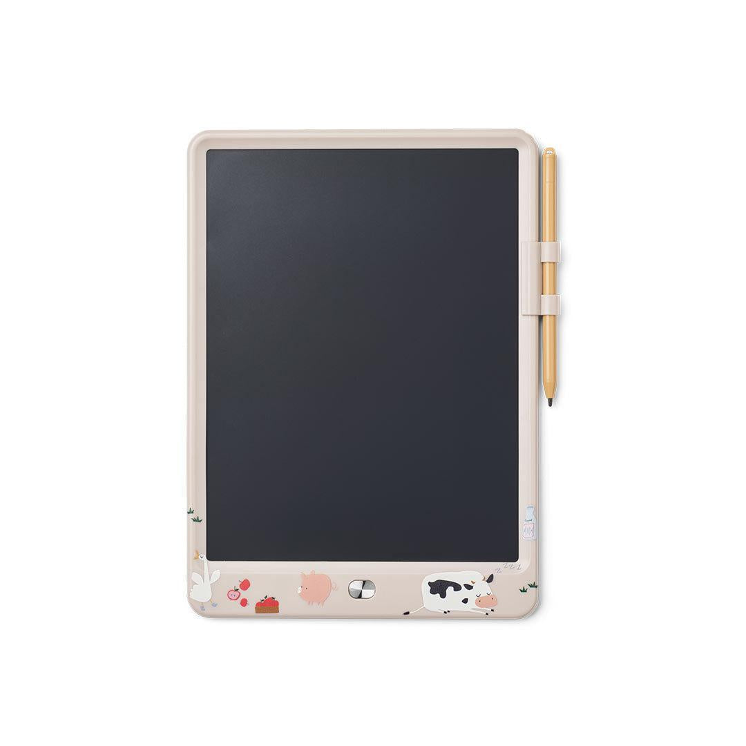 Liewood Zora Magic Drawing Board 10 Inches - Farmlife / Sandy-Arts + Crafts- | Natural Baby Shower