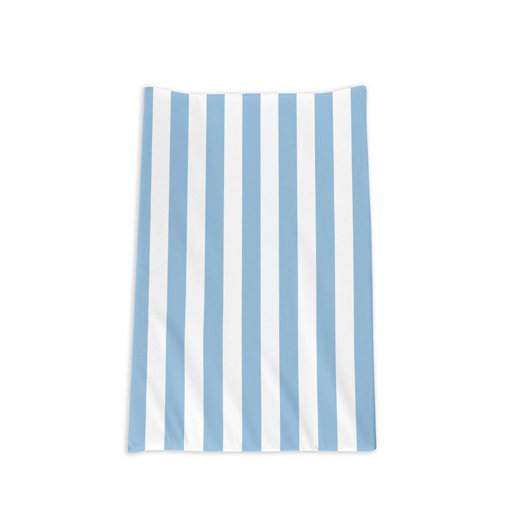 The Little Bumble Co. Anti Roll Changing Mat - Blue Stripe-Changing Mats-Blue Stripe-one size | Natural Baby Shower