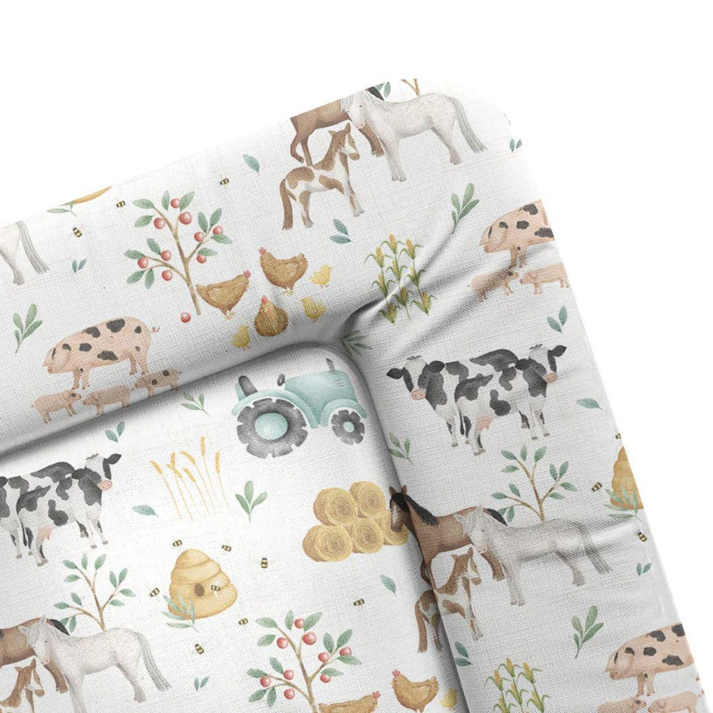 The Little Bumble Co. Standard Changing Mat - Farm Yard-Changing Mats-Farm Yard-one size | Natural Baby Shower