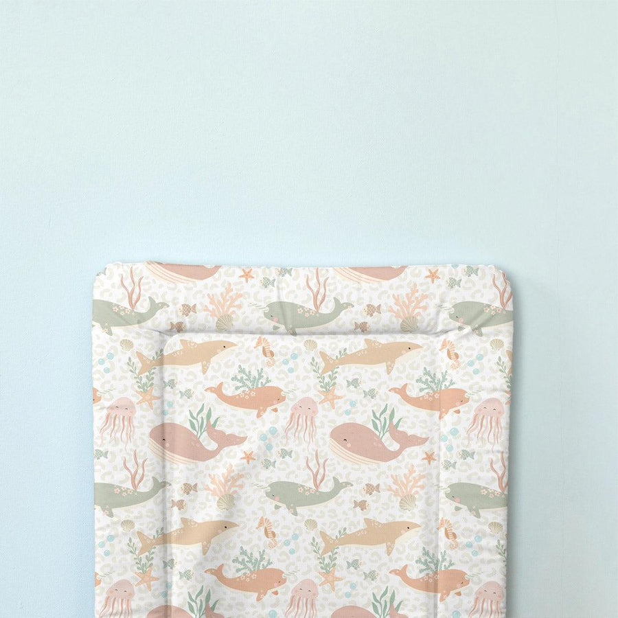 The Little Bumble Co. Standard Changing Mat - Pastel Ocean-Changing Mats-Pastel Ocean-one size | Natural Baby Shower