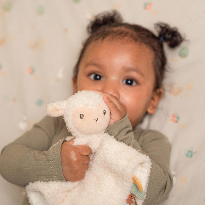Little Dutch Cuddle Cloth - Little Farm - Sheep-Soft Toys-Little Farm-Sheep | Natural Baby Shower