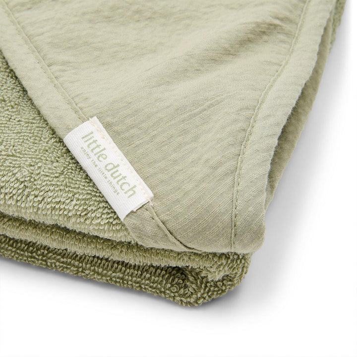 Little Dutch Hooded Towel - Little Farm-Bath Towels-Little Farm-75x75 | Natural Baby Shower