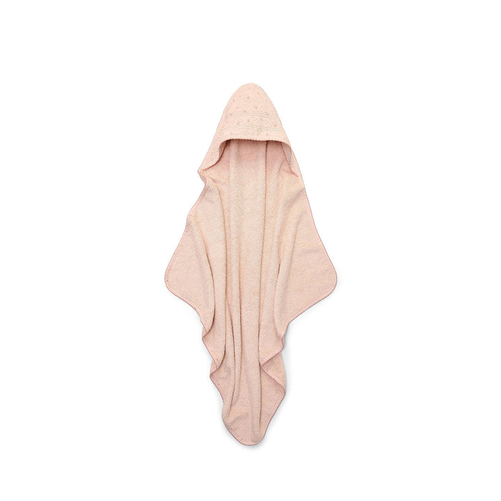 Little Dutch Hooded Towel - Pure Blossom-Bath Towels-Pure Blossom-75x75 | Natural Baby Shower
