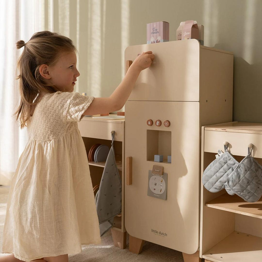 Little Dutch Wooden Fridge Limited Edition-Role Play- | Natural Baby Shower