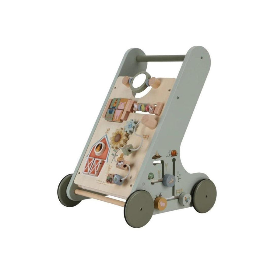 Little Dutch Multi-Activity Baby Walker - Little Farm-Push-Alongs-Little Farm- | Natural Baby Shower