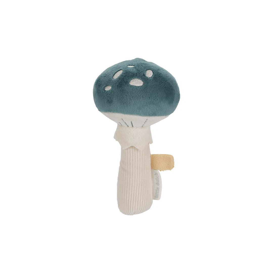 Little Dutch Mushroom Rattle Forest Friends Natural Baby Shower