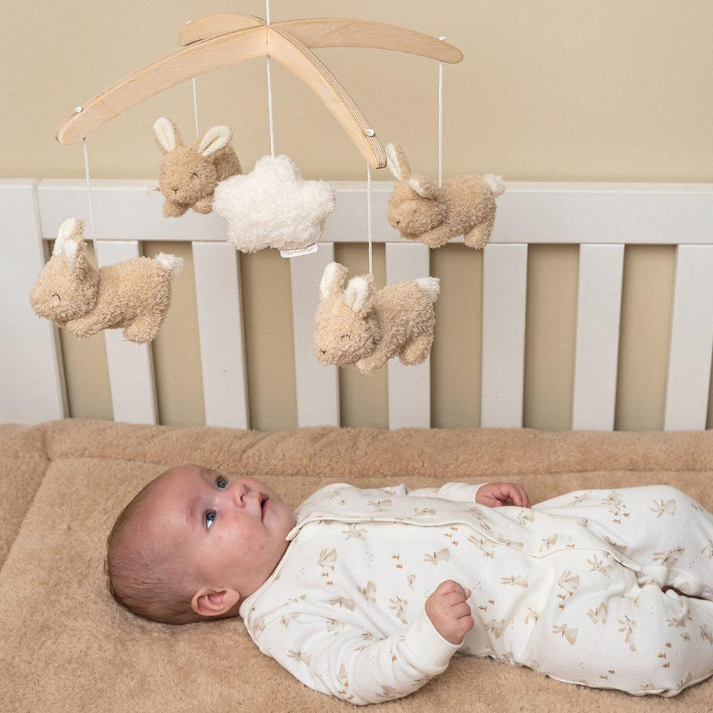Little Dutch Music Mobile - Baby Bunny-Baby Mobiles-Baby Bunny- | Natural Baby Shower