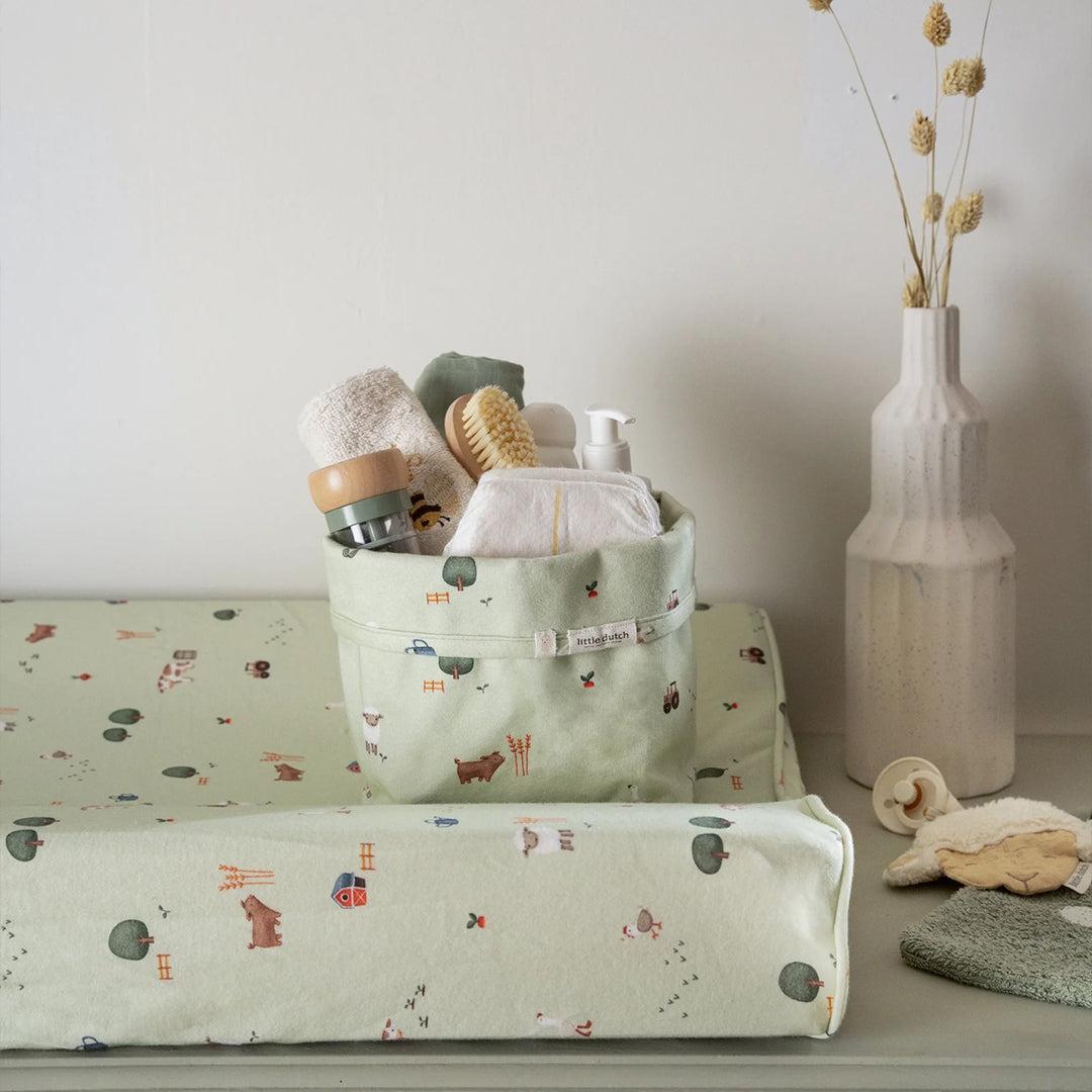 Little Dutch Pacifier Cloth - Sheep-Pacifier Cloths-Sheep-One Size | Natural Baby Shower