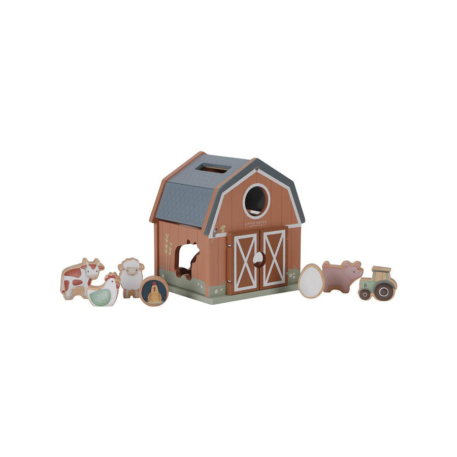 Little Dutch Shape Sorter - Little Farm-Shape Sorters-Little Farm- | Natural Baby Shower