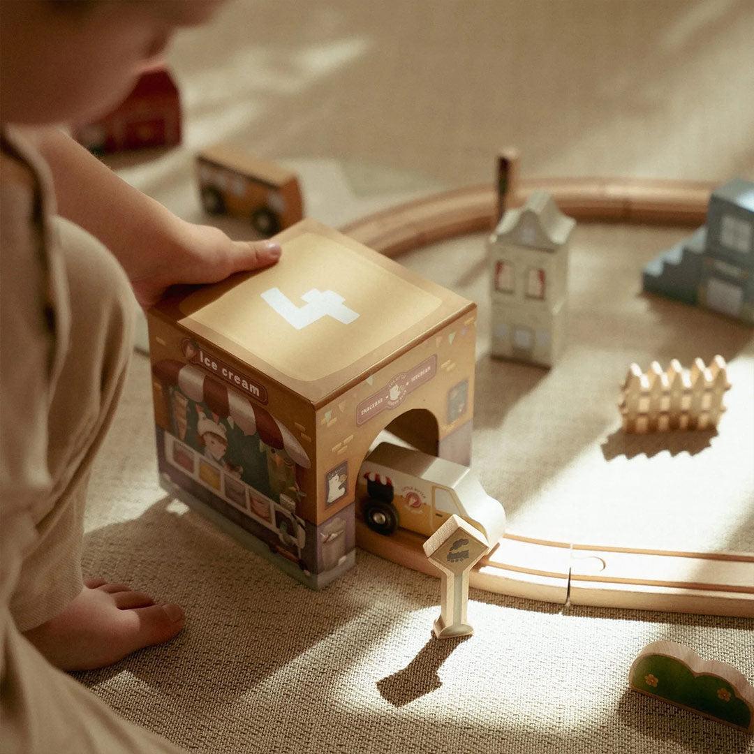 Little Dutch Stacking Blocks with Cars-Role Play- | Natural Baby Shower