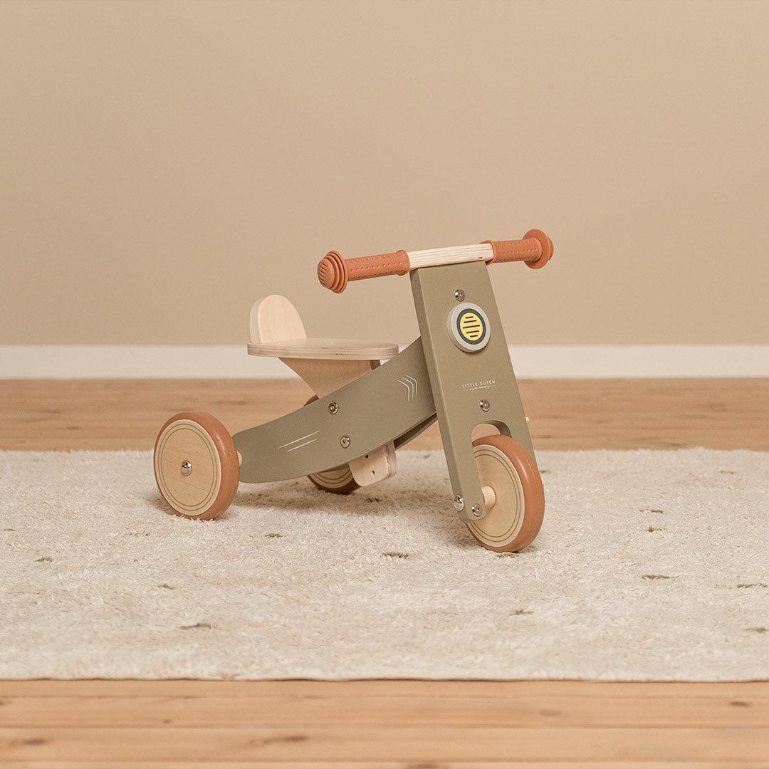 Little Dutch Tricycle - Olive-Bikes-Olive- | Natural Baby Shower