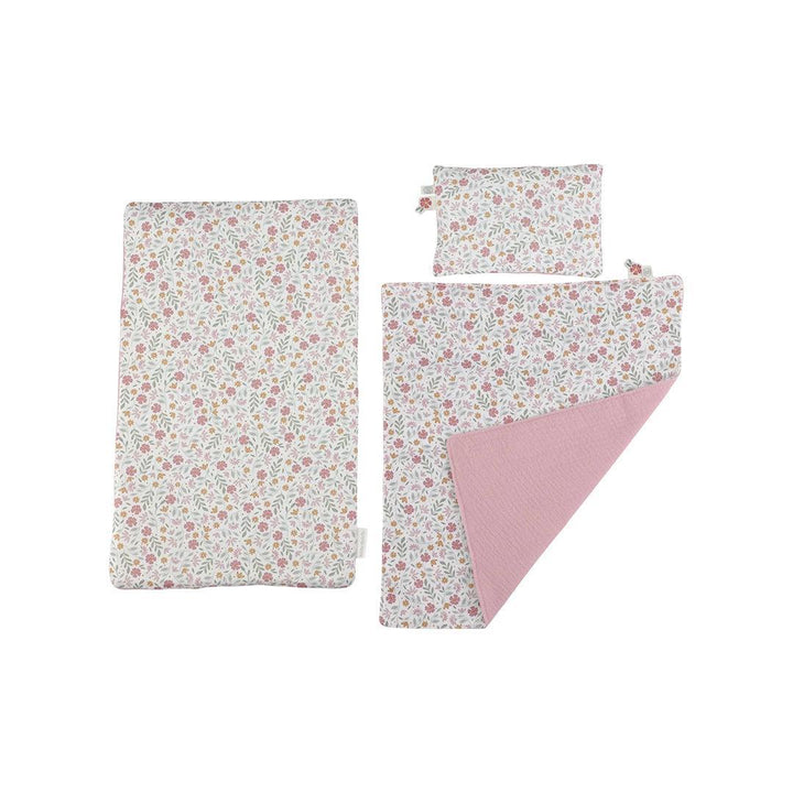 Little Dutch Wooden Doll Bed - Pink-Role Play-Pink- | Natural Baby Shower