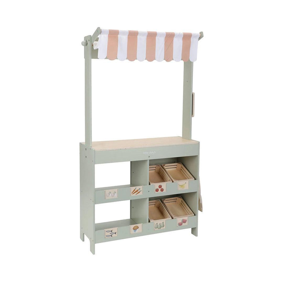 Little Dutch Wooden Market Stall-Role Play- | Natural Baby Shower