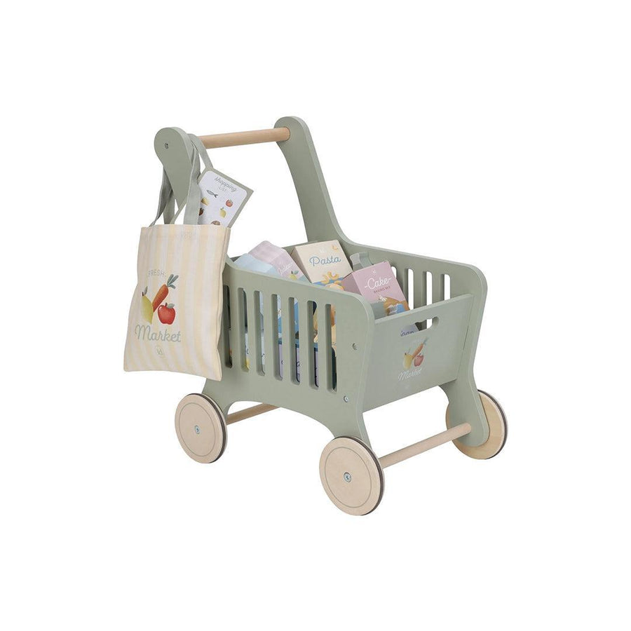 Little Dutch Wooden Shopping Cart-Role Play- | Natural Baby Shower