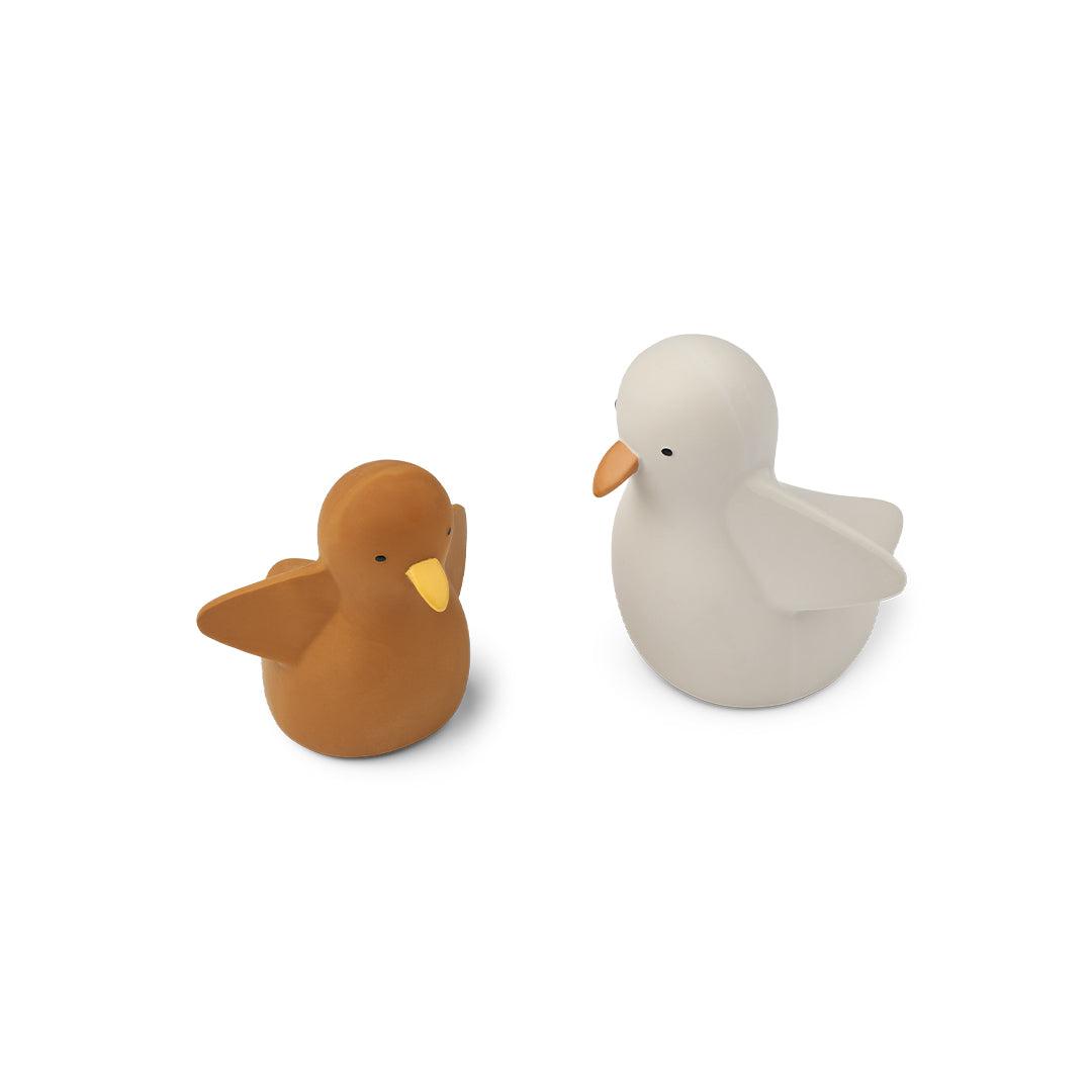 Liewood Loma Bath Toys - 2 Pack - Mustard Mix | Natural Baby Shower