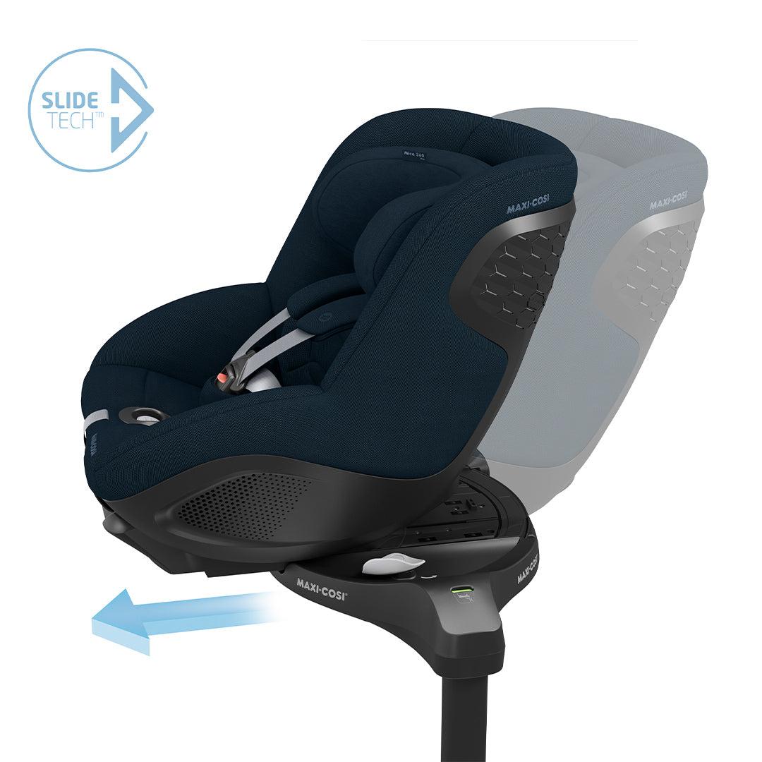 Maxi-Cosi Mica 360 Pro Car Seat - Authentic Blue-Car Seats-Authentic Blue-No Base | Natural Baby Shower