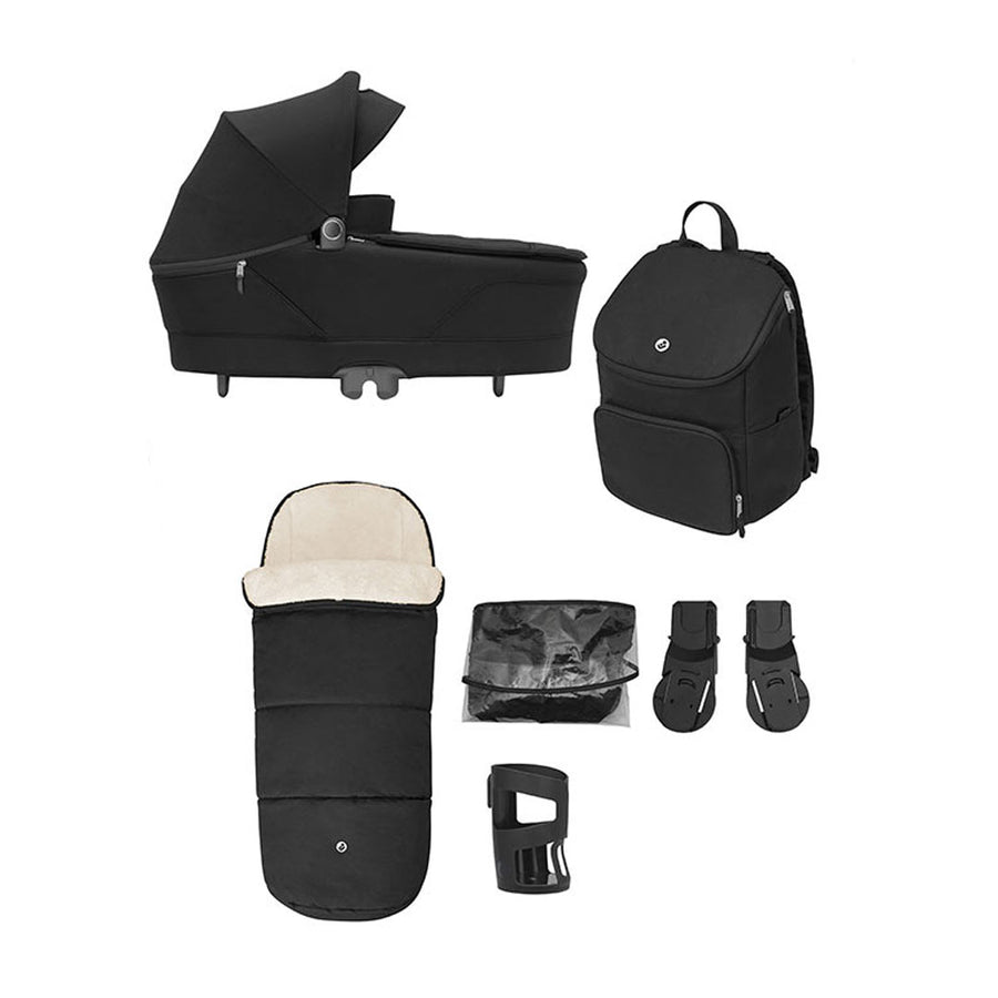 Maxi-Cosi Oxford+ Accessory Set - Twillic Black-Stroller Bundle Boxes-Twillic Black- | Natural Baby Shower