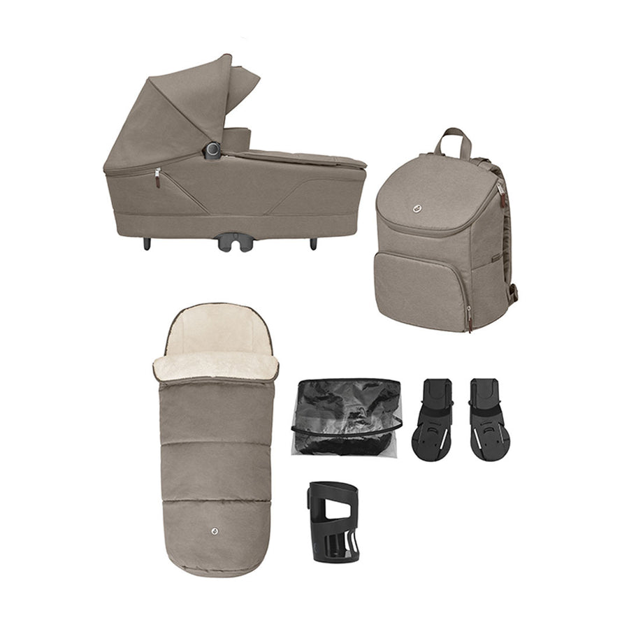 Maxi-Cosi Oxford+ Accessory Set - Twillic Truffle-Stroller Bundle Boxes-Twillic Truffle- | Natural Baby Shower