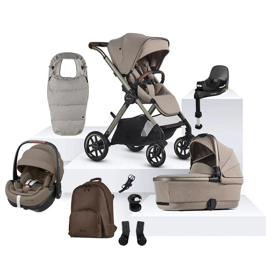 Silver Cross Reef 2 SPECIAL EDITION + Pebble 360 Pro 2 Travel System-Travel Systems-Frappe- | Natural Baby Shower