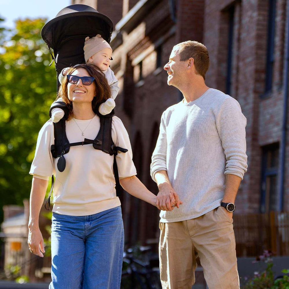 MiniMeis G5 Shoulder Carrier - Black Core-Baby Carriers-Black Core- | Natural Baby Shower
