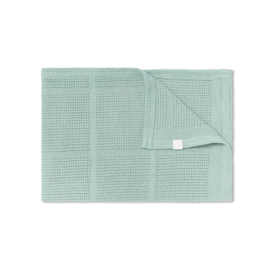 MORI Cellular Blanket - Mint-Blankets-Mint- | Natural Baby Shower