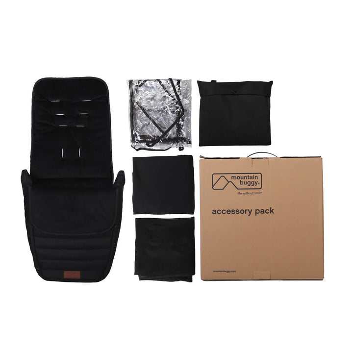 Mountain Buggy Nano Urban Footmuff + Accessory Pack - Black