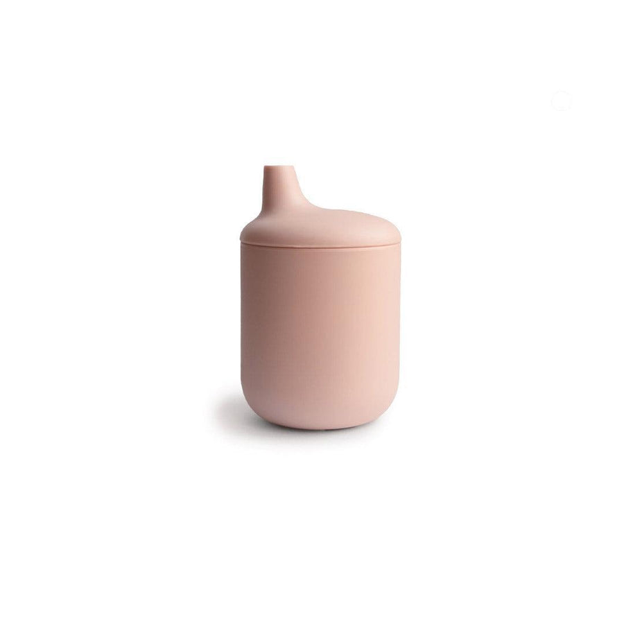 Mushie Silicone Sippy Cup - Blush-Sippy Cups-Blush-175ml | Natural Baby Shower