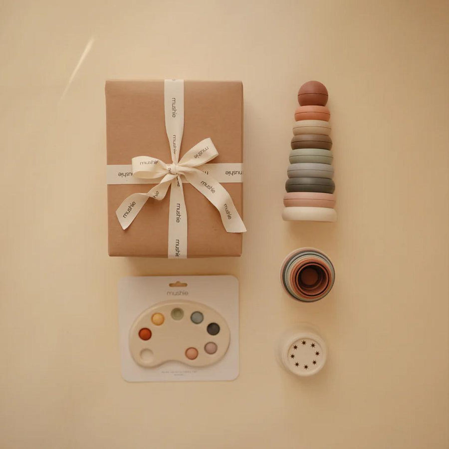 Mushie Toy Giftset-Toy Boxes-One Size- | Natural Baby Shower