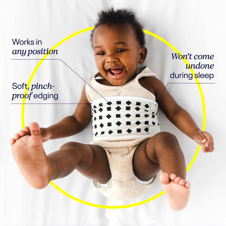 Nanit Breathing Wear Band - Grey-Baby Monitors-Grey-0-3m | Natural Baby Shower