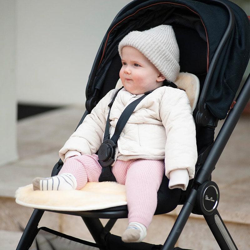 Naturally Sheepskins Original Sheepskin Pram Liner - Natural-Seat Liners-Natural- | Natural Baby Shower