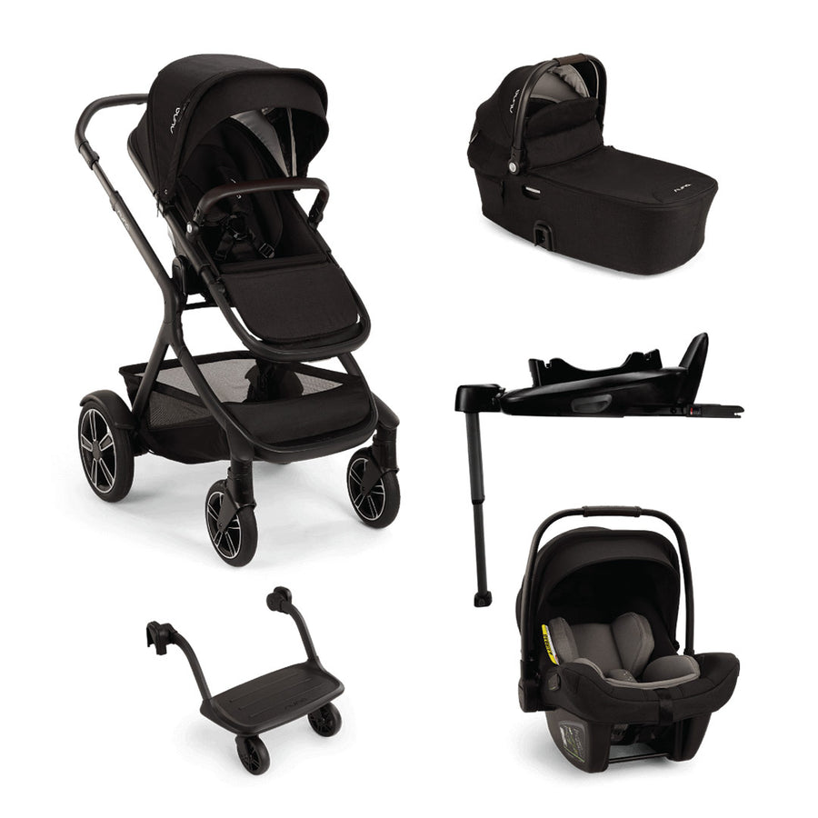 Nuna DEMI Next + PIPA Next Travel System - Caviar-Travel Systems-Caviar- | Natural Baby Shower