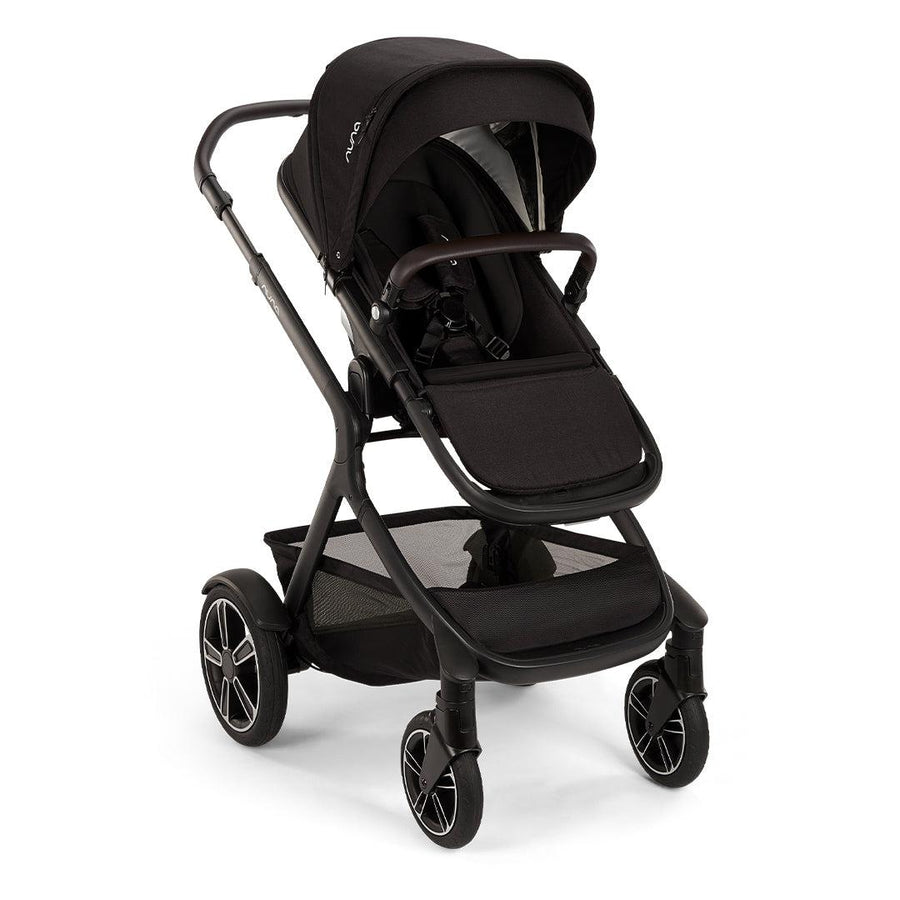 Nuna DEMI NEXT Pushchair - Caviar-Strollers-Caviar-No Carrycot | Natural Baby Shower