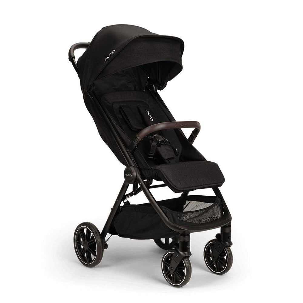 Nuna TRVL LX Compact Stroller - Caviar-Strollers-Caviar- | Natural Baby Shower