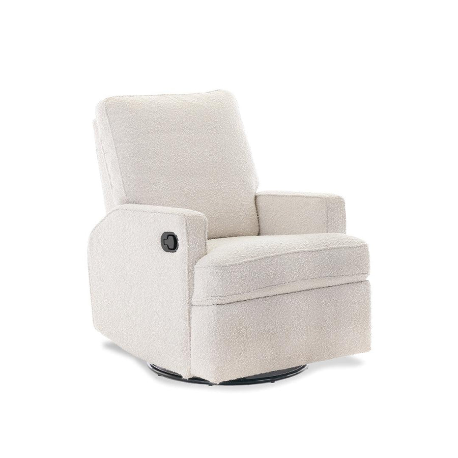 Obaby Madison Swivel Glider Recliner Chair - Bouclé Style-Feeding Chairs-Bouclé Style- | Natural Baby Shower