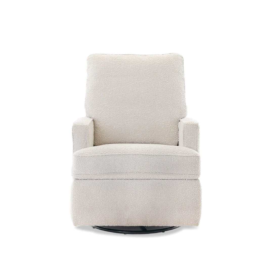 obaby-madison-swivel-glider-recliner-chair-boucle-style-flat | Natural Baby Shower