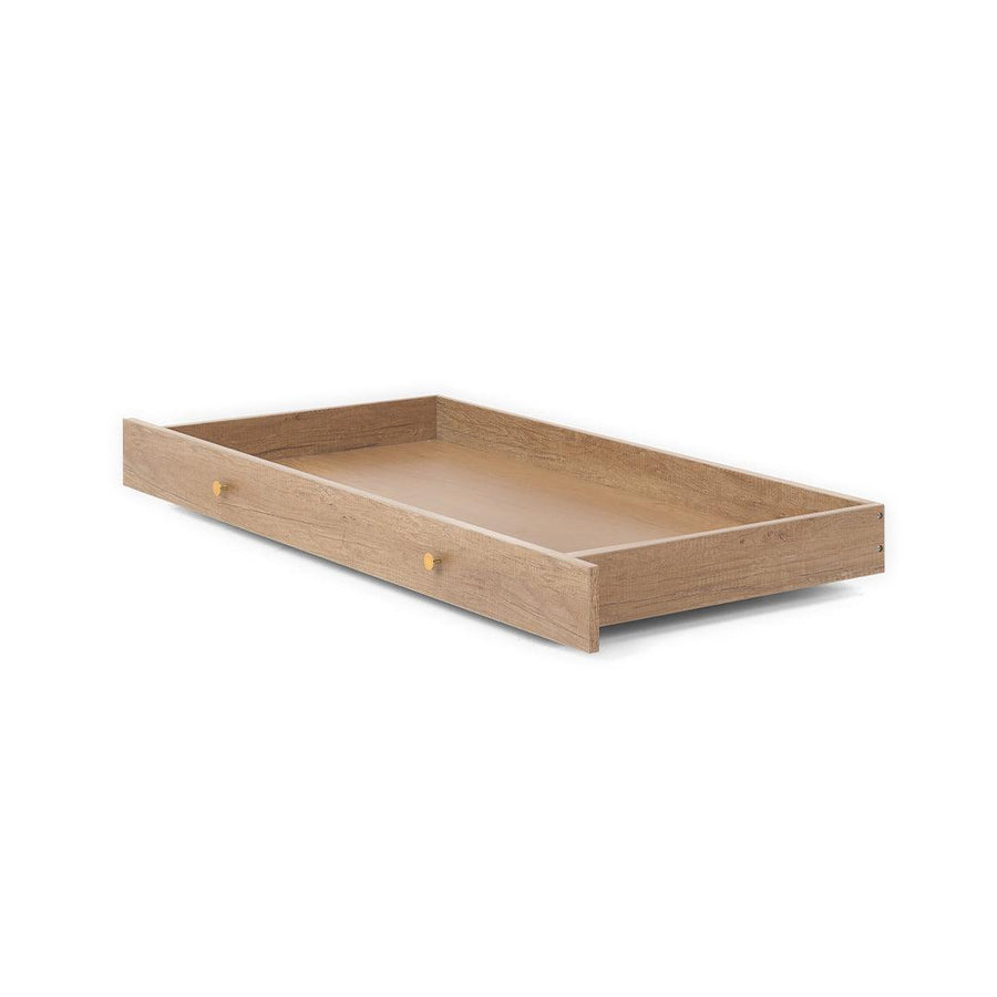 Obaby Nika 140x70cm Under Drawer - Oak-Chests-Oak-One Size | Natural Baby Shower