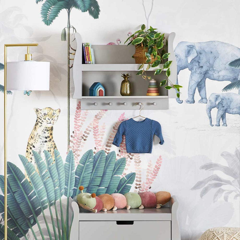 Obaby Stamford Shelf - Warm Grey-Shelves- | Natural Baby Shower