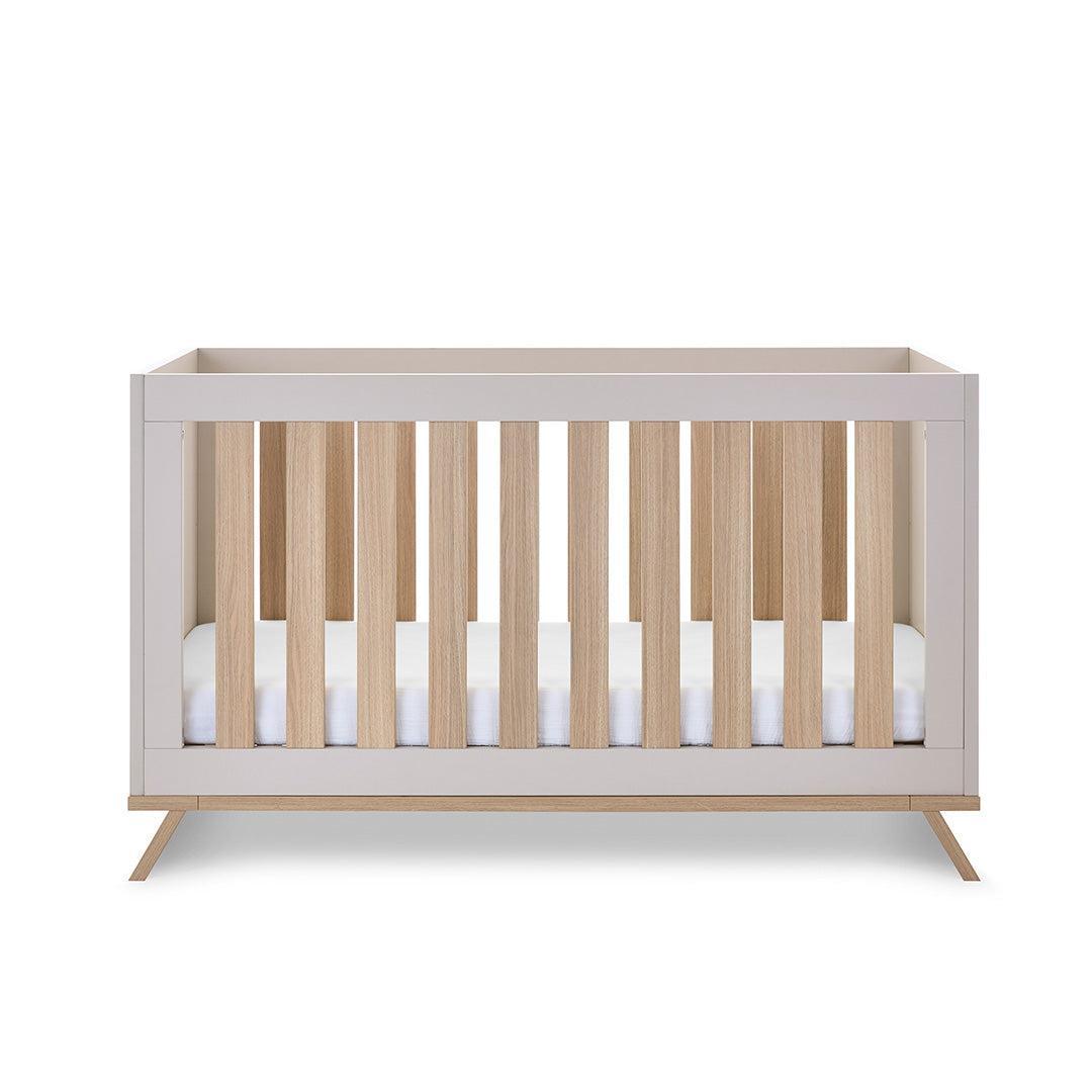 Obaby Thea Cot Bed - Latte-Cot Beds-Latte- | Natural Baby Shower